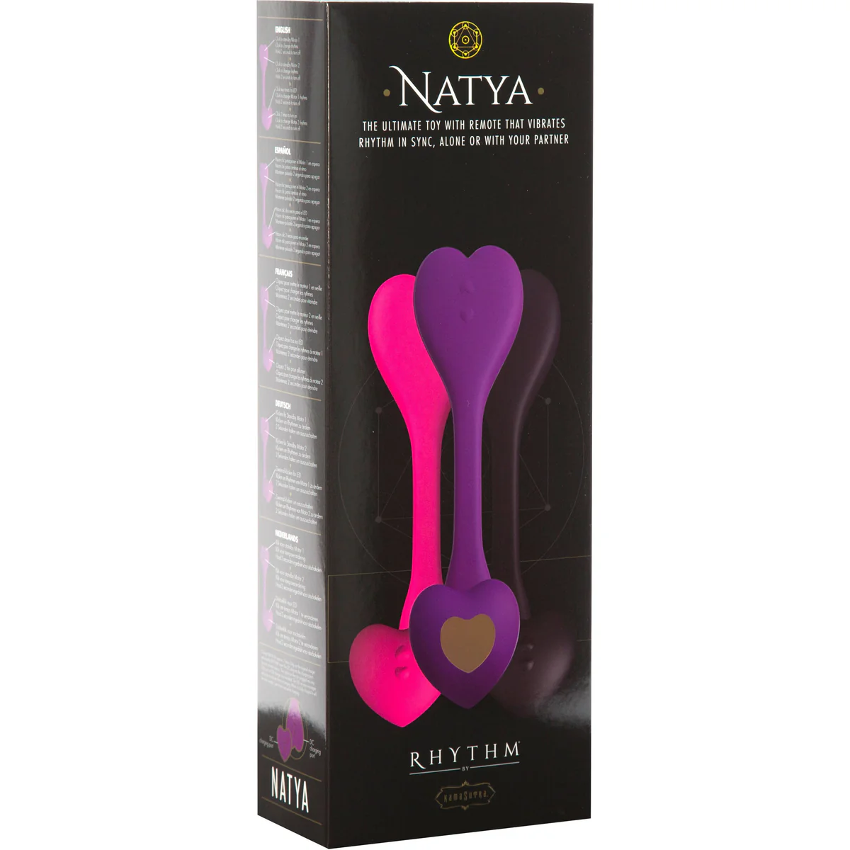 Kama Sutra Rhythm  - Natya - Bendable Vibrator - Purple