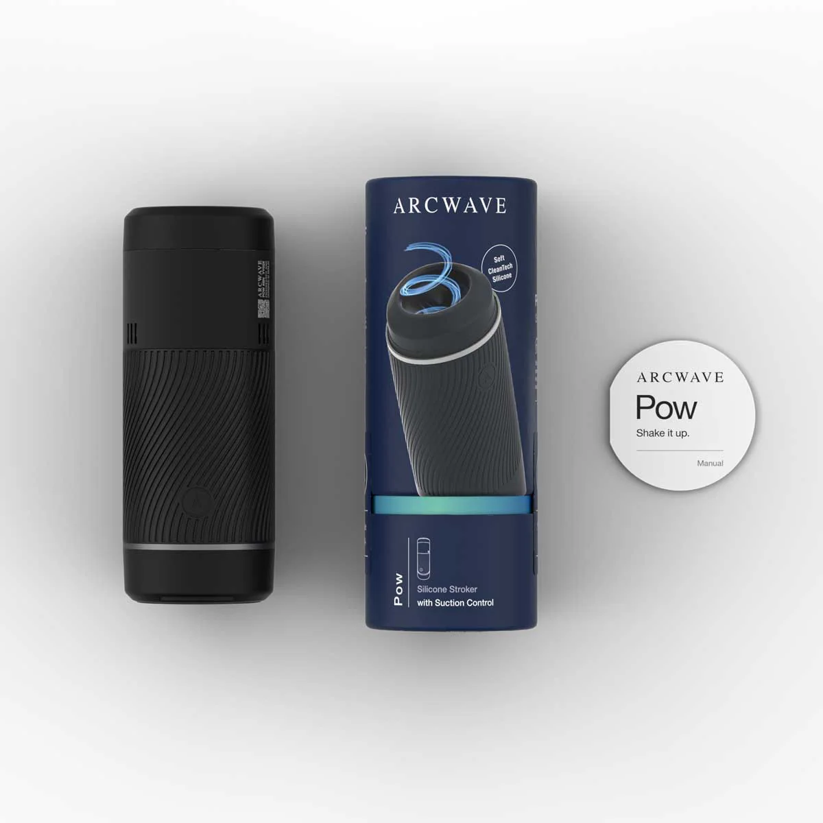 We-Vibe - Arcwave - Pow Stroker - Black