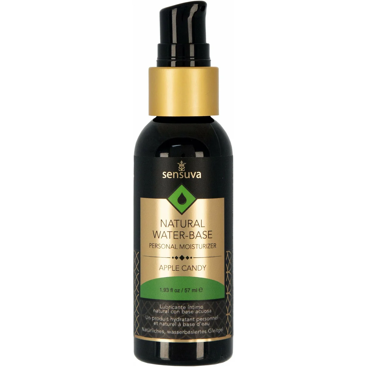 Sensuva Natural Water-Based – Flavoured Personal Moisturizer - 1.9 oz - Apple Candy