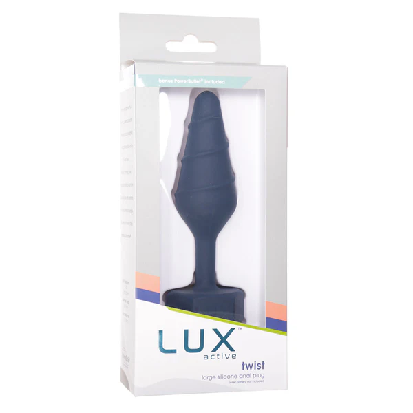 LUX Active Twist Plug – Large - Blue