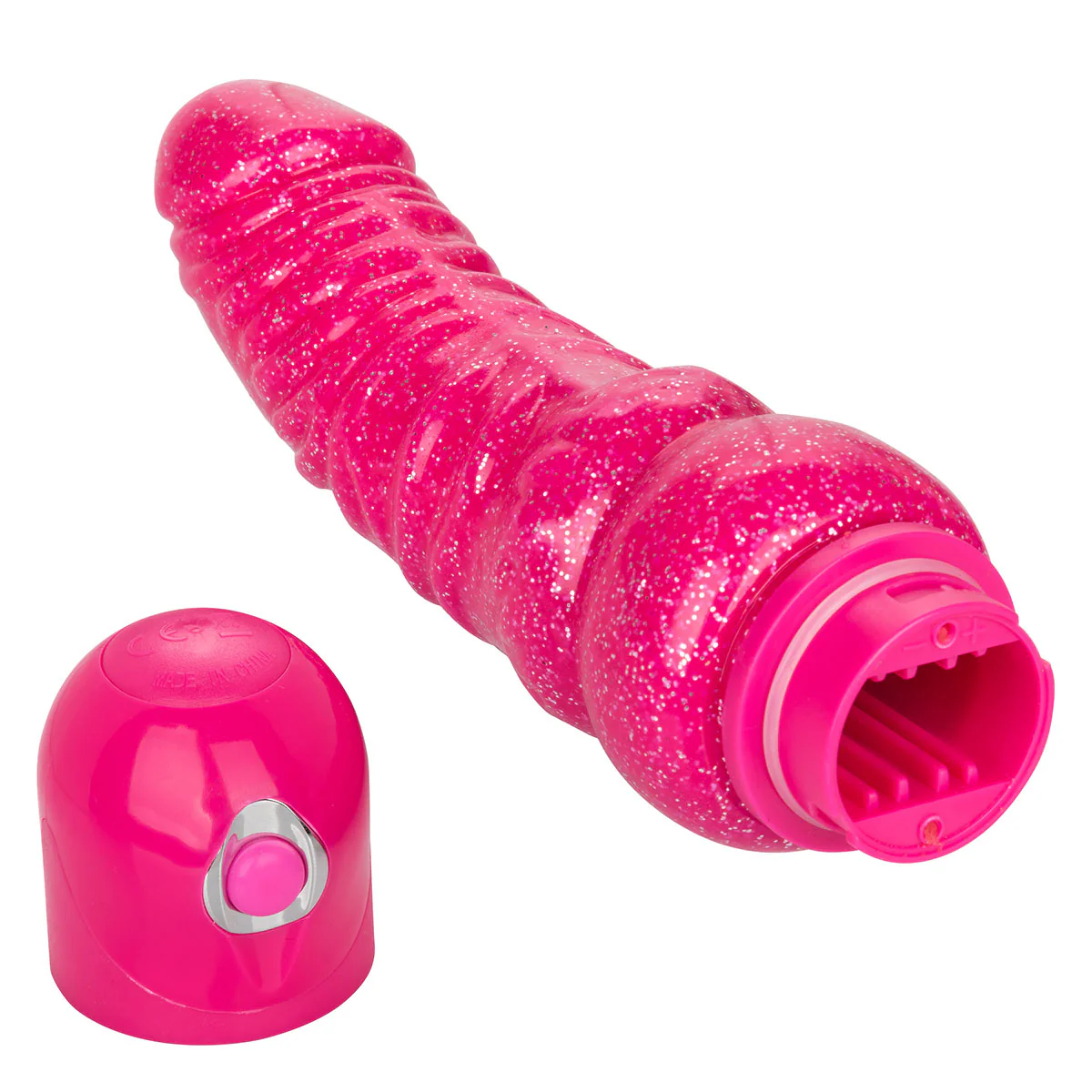 CalExotics Naughty Bits - Lady Boner - Bendable Vibrating Dildo