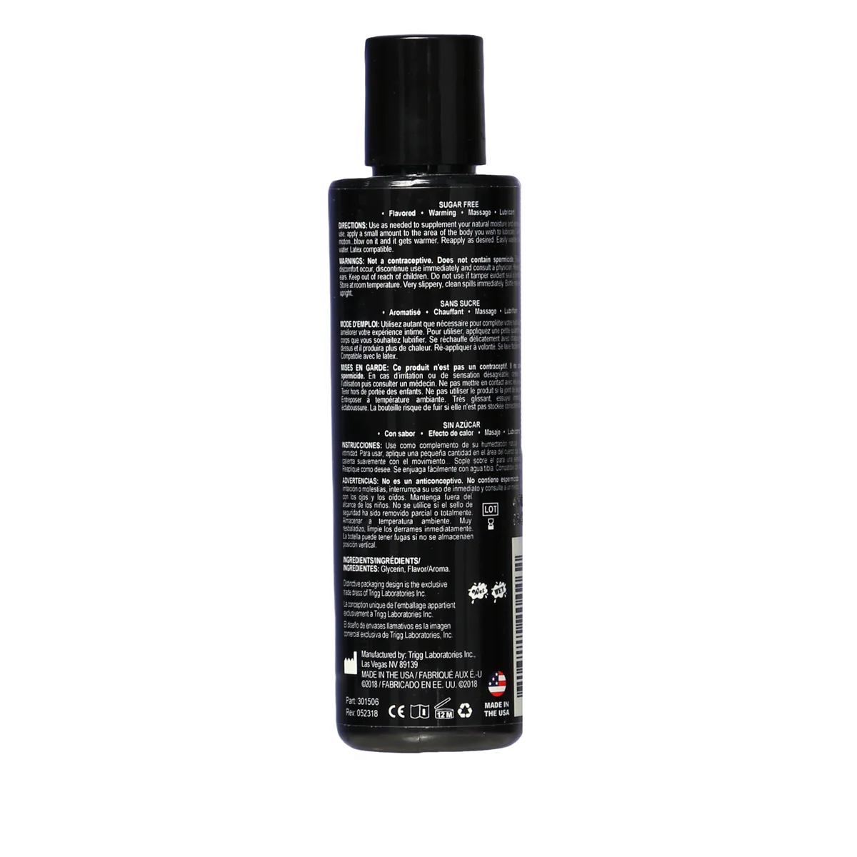 Wet Fun Flavours Lubricant - 3 oz -  Popp'n Cherry