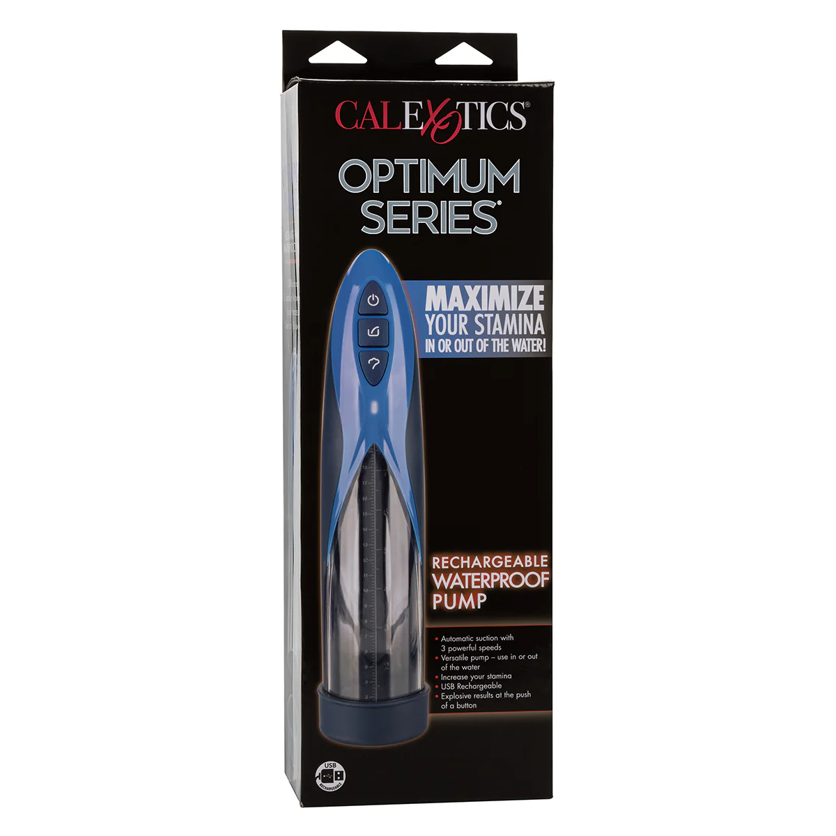 Calexotics - Optimum Series - Rechargeable Waterproof  Penis Pump