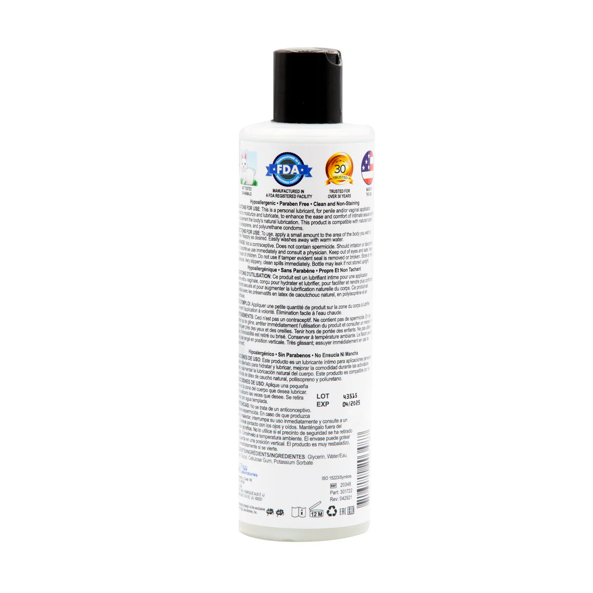 Wet Original Gel Body Lubricant 9 Oz