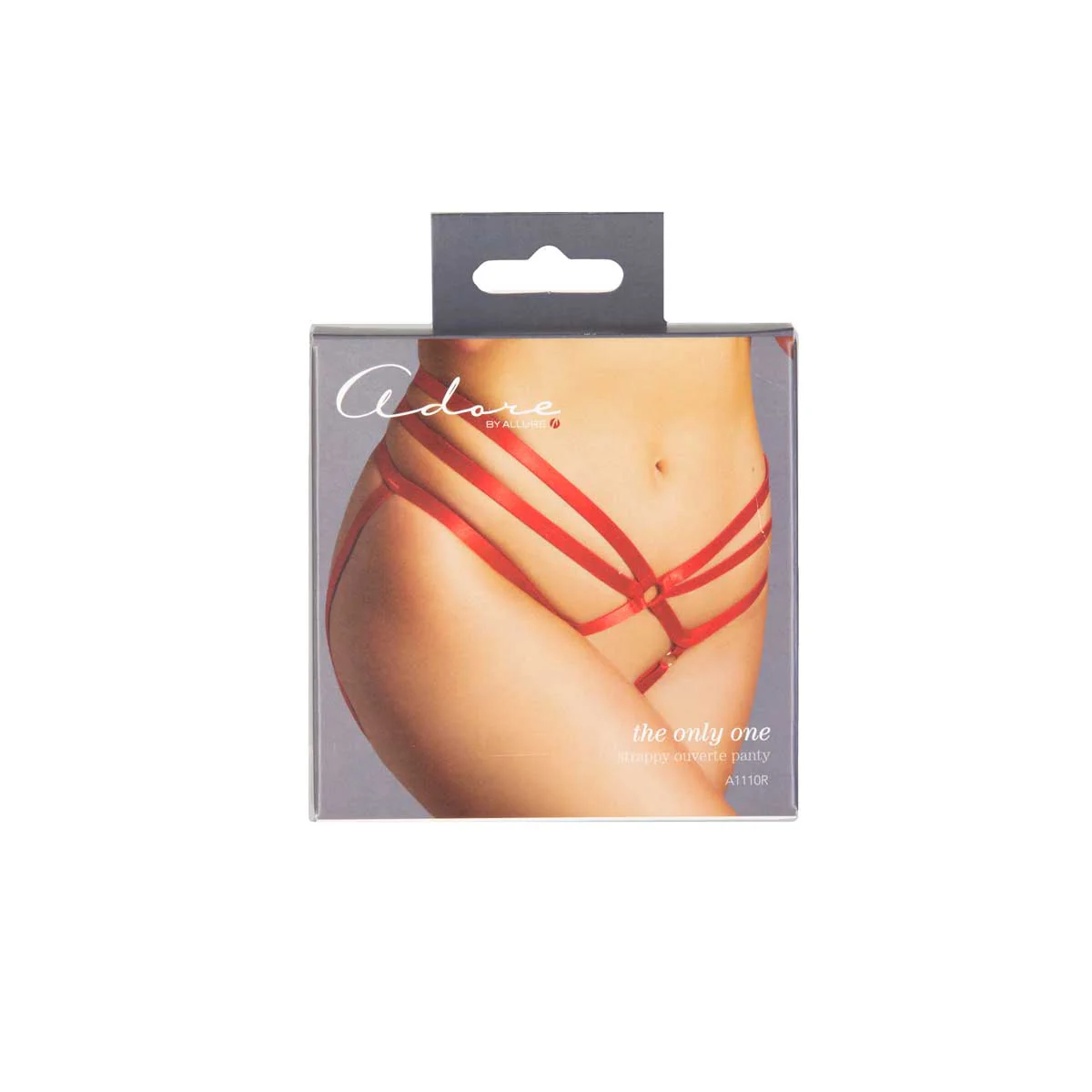 Allure – Adore – The Only One Panty – Red – One Size