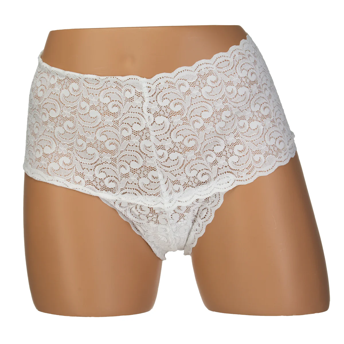 The Victorian Panty - White - Medium