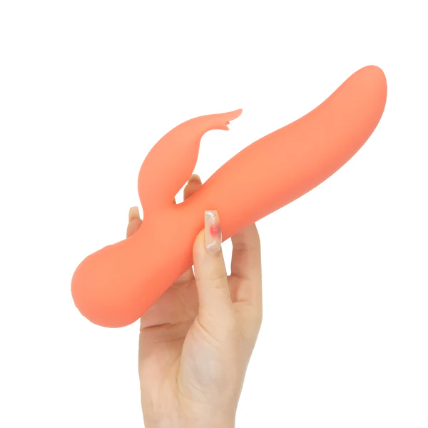 The Blossom Swan® Dual Action Vibrator - Coral
