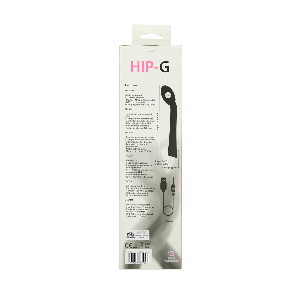 Seven Creations – Hip G - Rechargeable G-Spot Vibrator - Purple