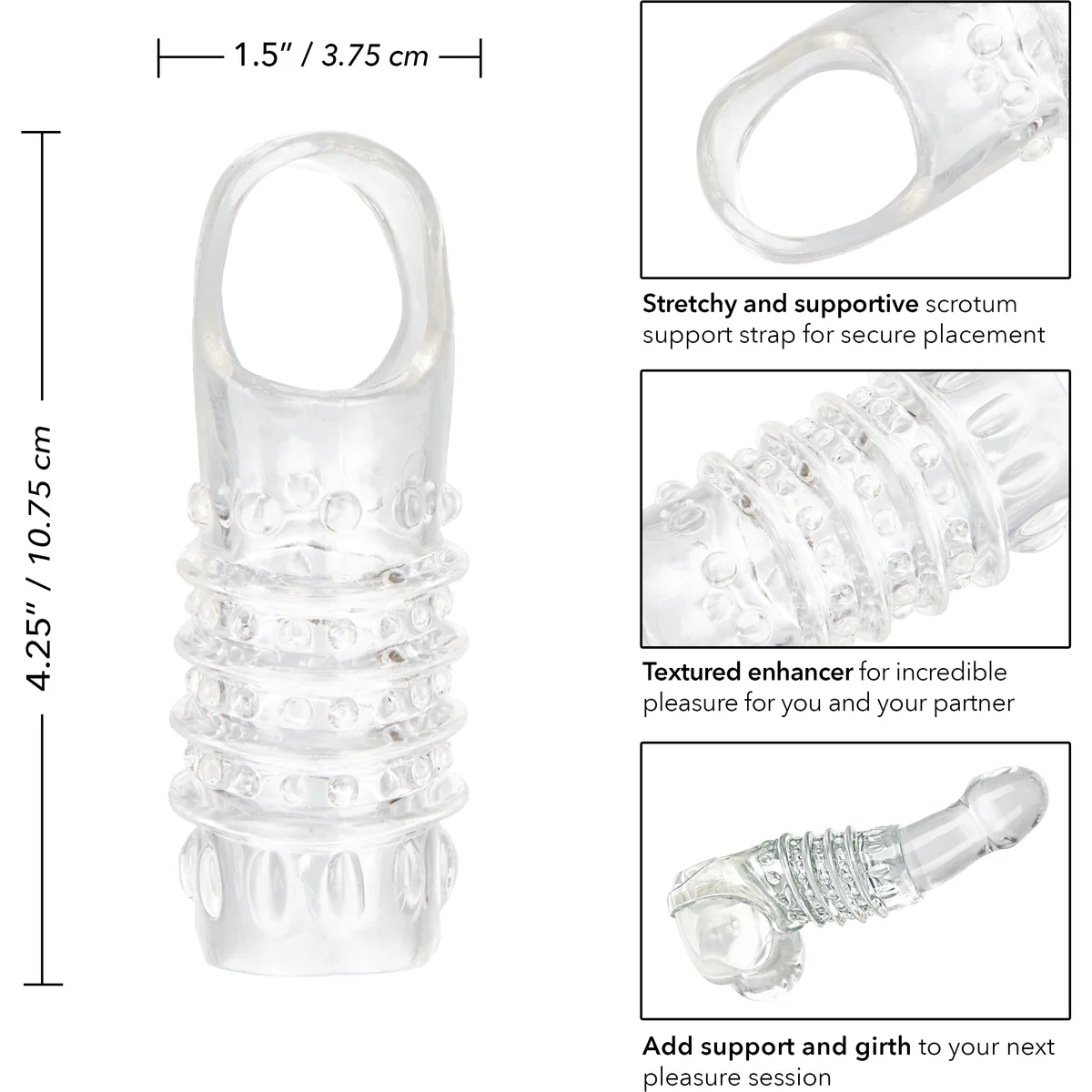 CalExotics Stimulation Enhancer - Clear
