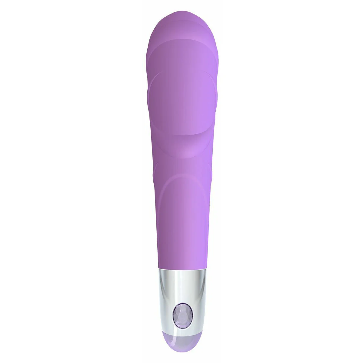 Mae B Lovely Vibes - Laced Textured Soft Touch Vibrator - Purple