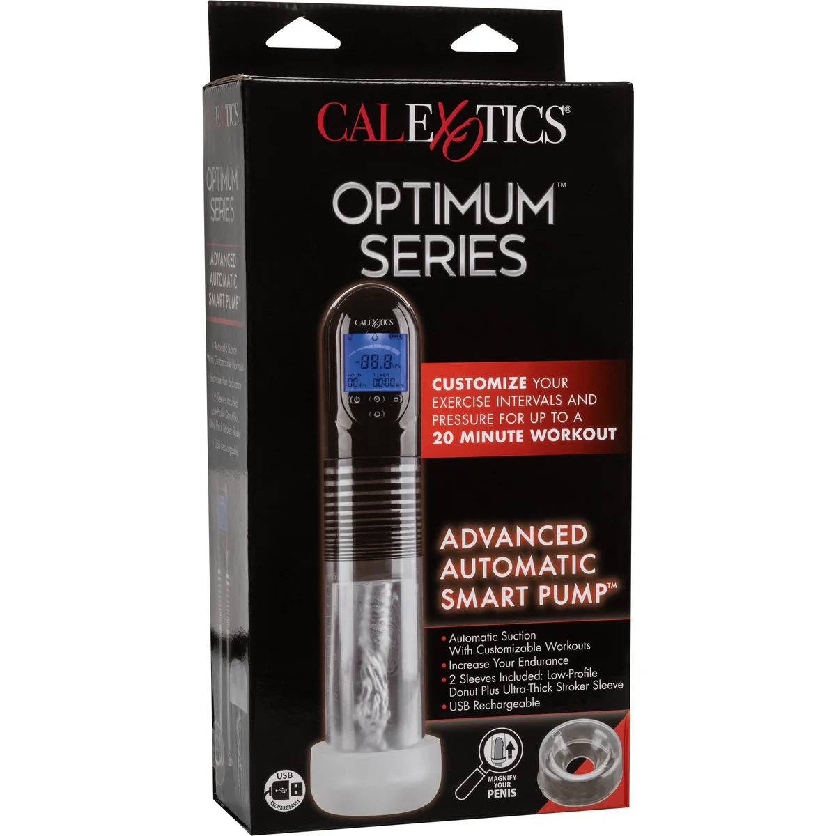 CalExotics Optimum Series - Advanced Automatic Smart Penis Pump
