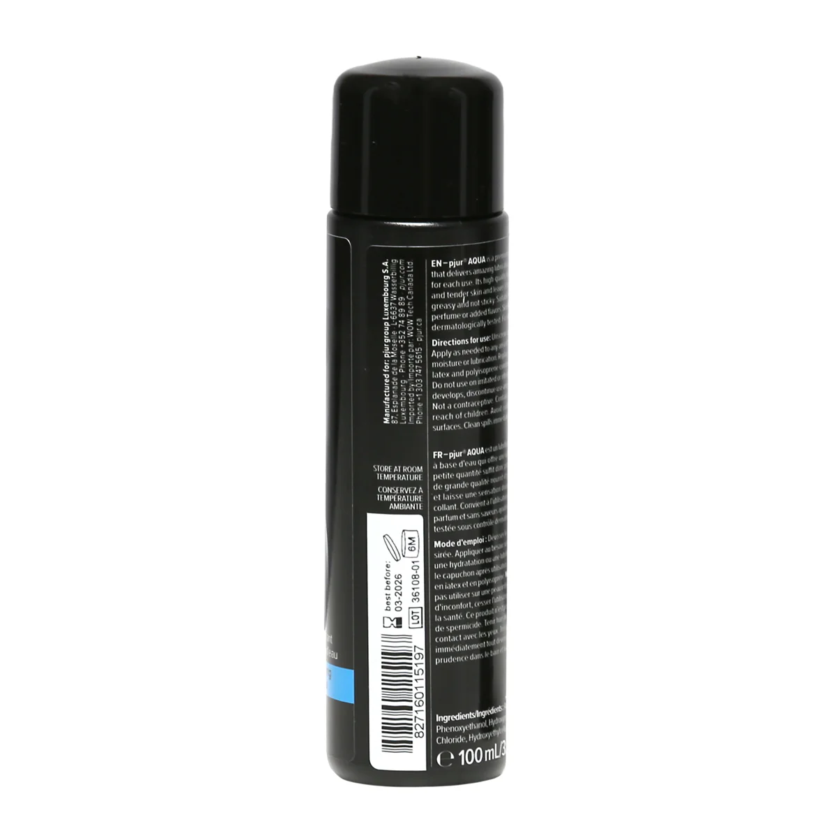 Pjur Aqua - Water Based Personal Lubricant - 100ml