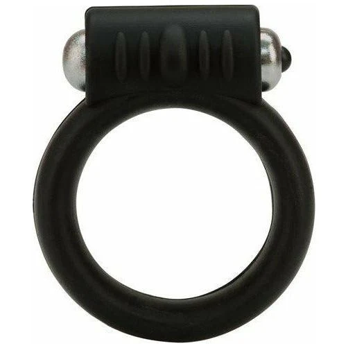 Tantus Silicone Vibrating Cock Ring - Black