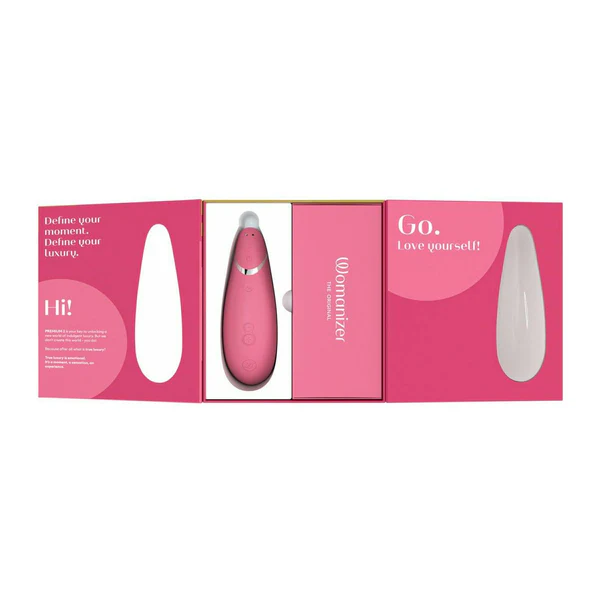 Womanizer Premium 2 – Clitoral Stimulator – Raspberry