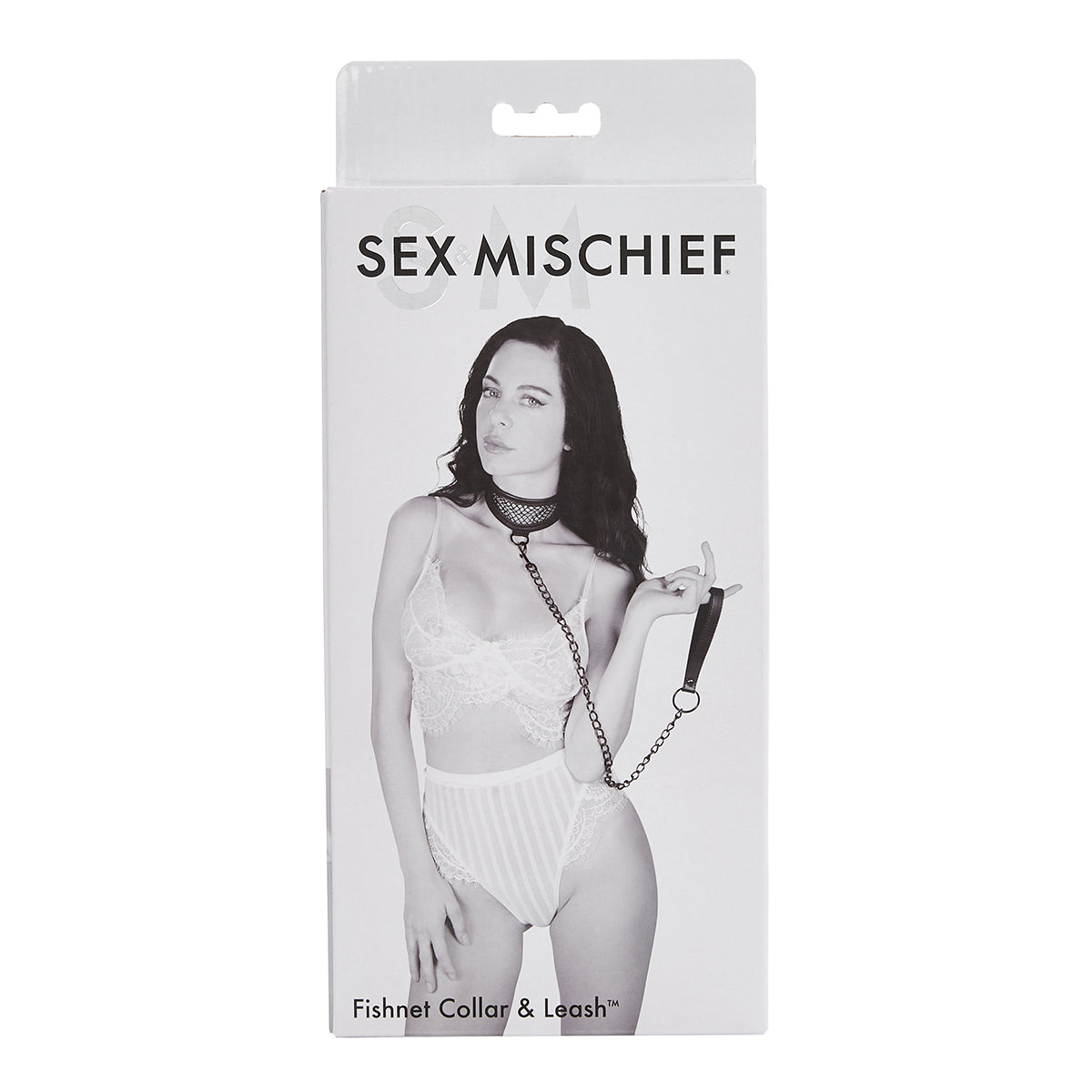 Sportsheets Sex & Mischief Fishnet Collar & Leash