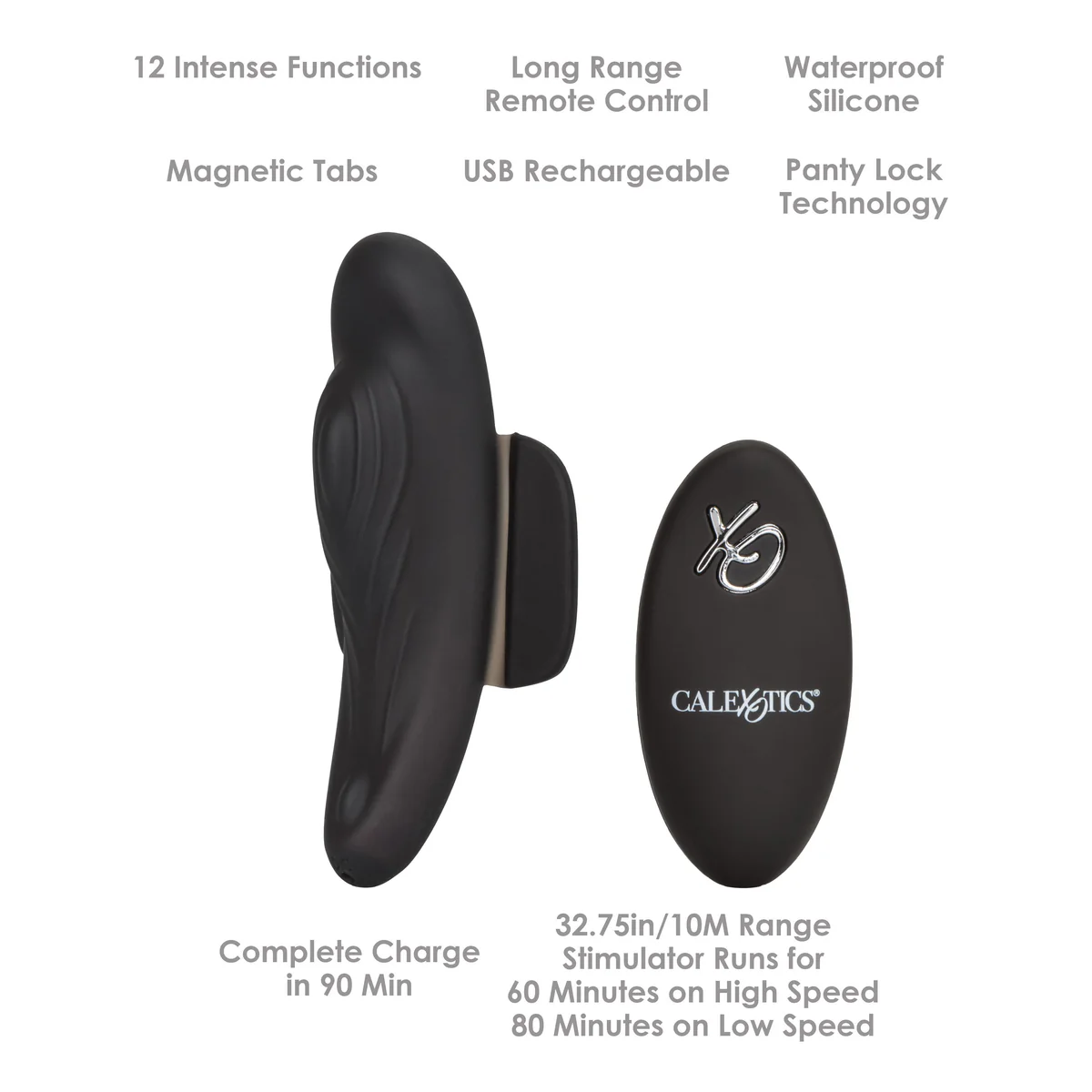 CalExotics Lock-N-Play Remote Panty Teaser