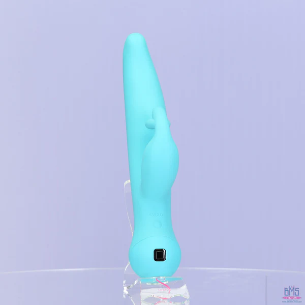 Swan Touch - Trio - Rabbit Vibrator - Rechargeable - Teal