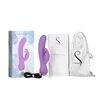 Swan Empress - Dual Vibrator - Rechargeable - Lavender