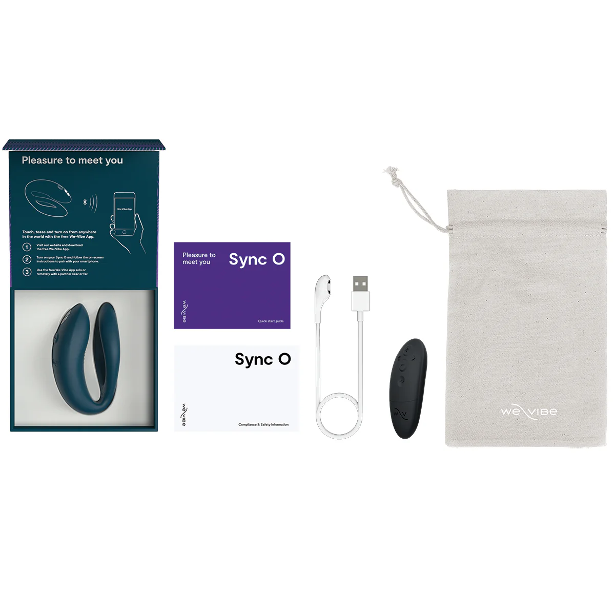 We-Vibe® - Sync O - Couples Vibrator – Velvet Green