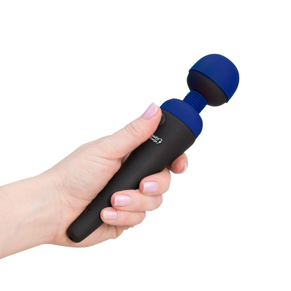 PalmPower® Recharge Massage Wand – Blue