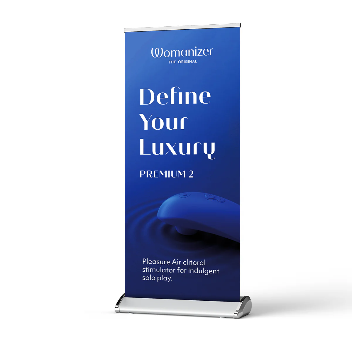 Womanizer PREMIUM 2 Roll-up Banner