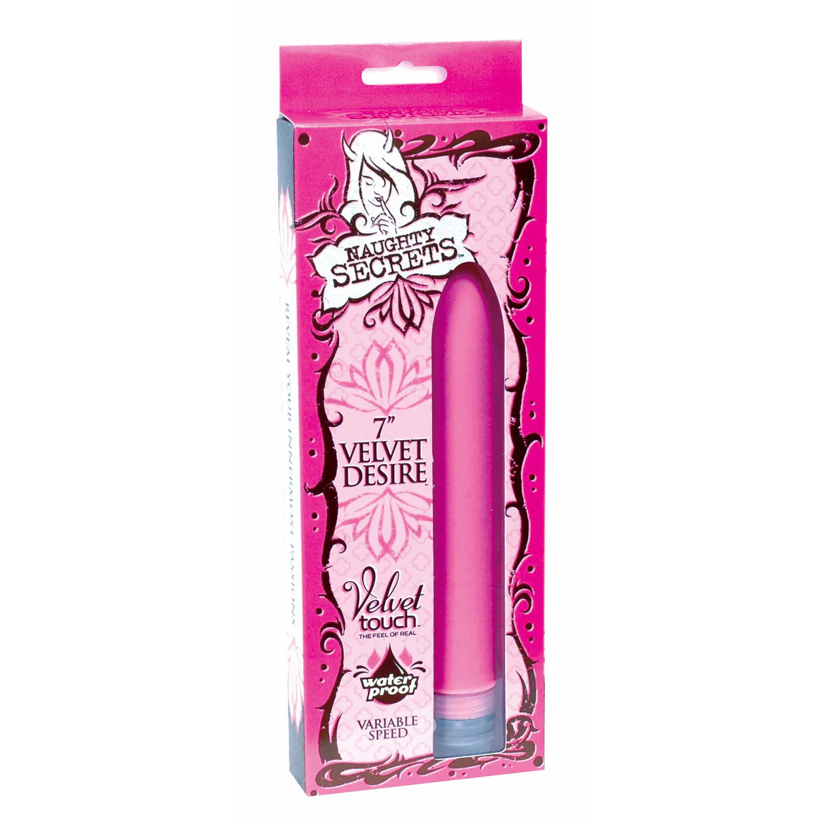 Doc Johnson Naughty Secrets 7 Inch Velvet Touch Massager