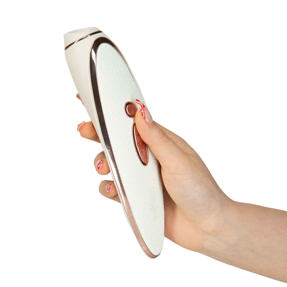 Satisfyer Prêt-à-porter – Clitoral Air Pulse Vibrator – White & Rose-Gold