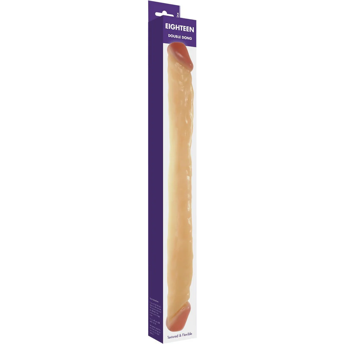 Kinx Realistic Double Dong - Flesh - 18"