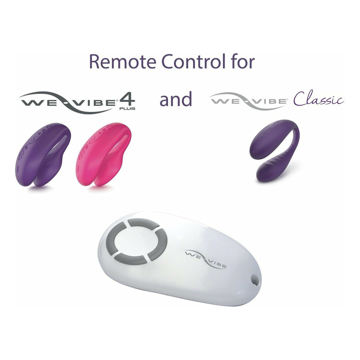 We-Vibe Replacement Remote for We-Vibe 4 Plus and We-Vibe Classic