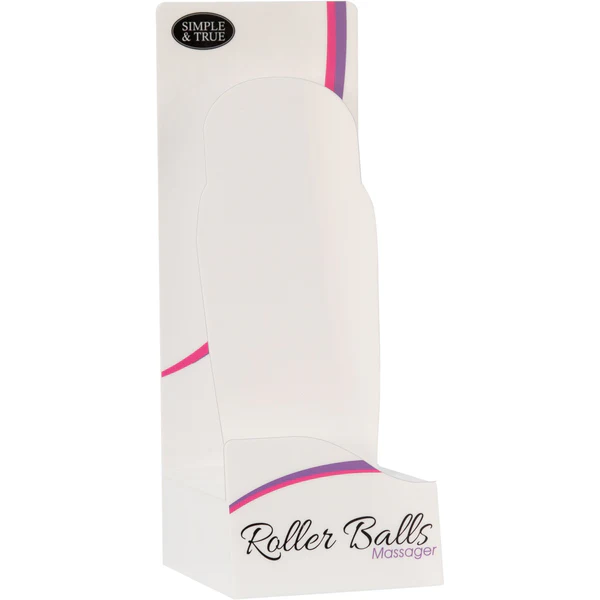 Simple and True Roller Balls Massage Glove Display (Limit 1 per store, FREE with purchase of 3 Roller Balls Gloves)