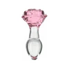 Pillow Talk - Rosy- Luxurious Glass Anal Plug