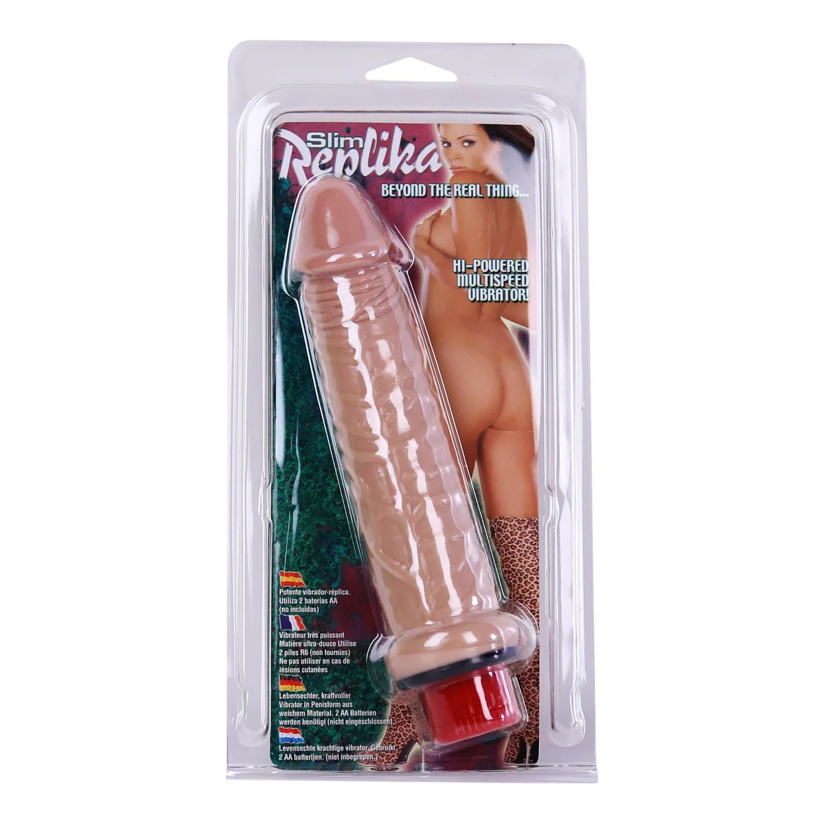 PGL Slim Replika - Vibrating Dildo
