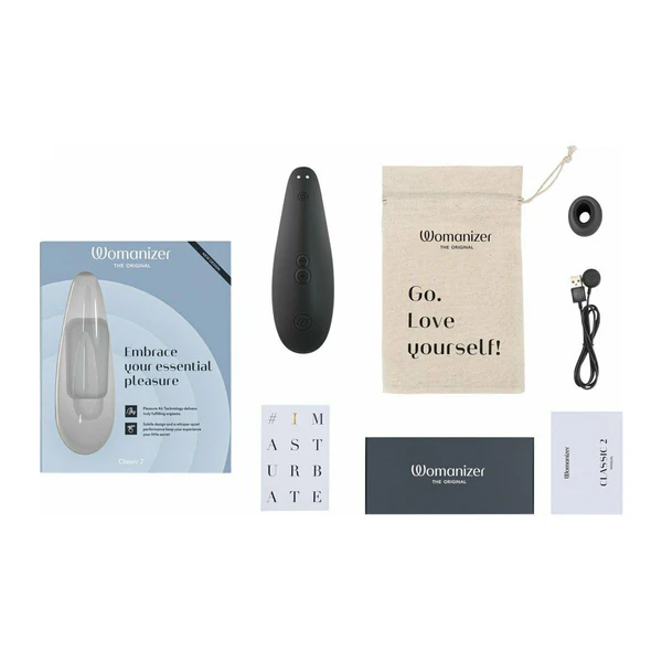 Womanizer Classic 2 – Clitoral Stimulator – Black