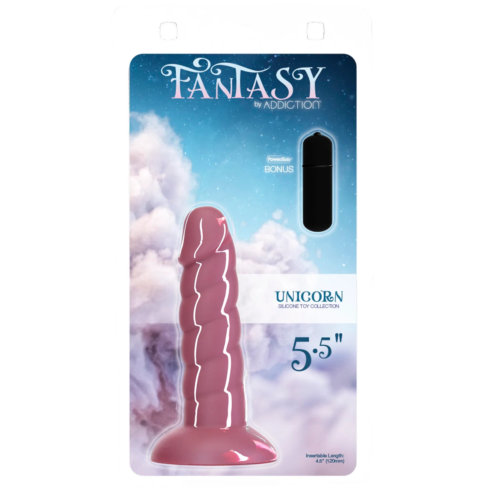 Addiction Fantasy – Unicorn Dildo – 5.5” – Pink