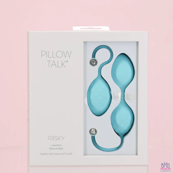 Pillow Talk Frisky - Kegel Balls - Teal