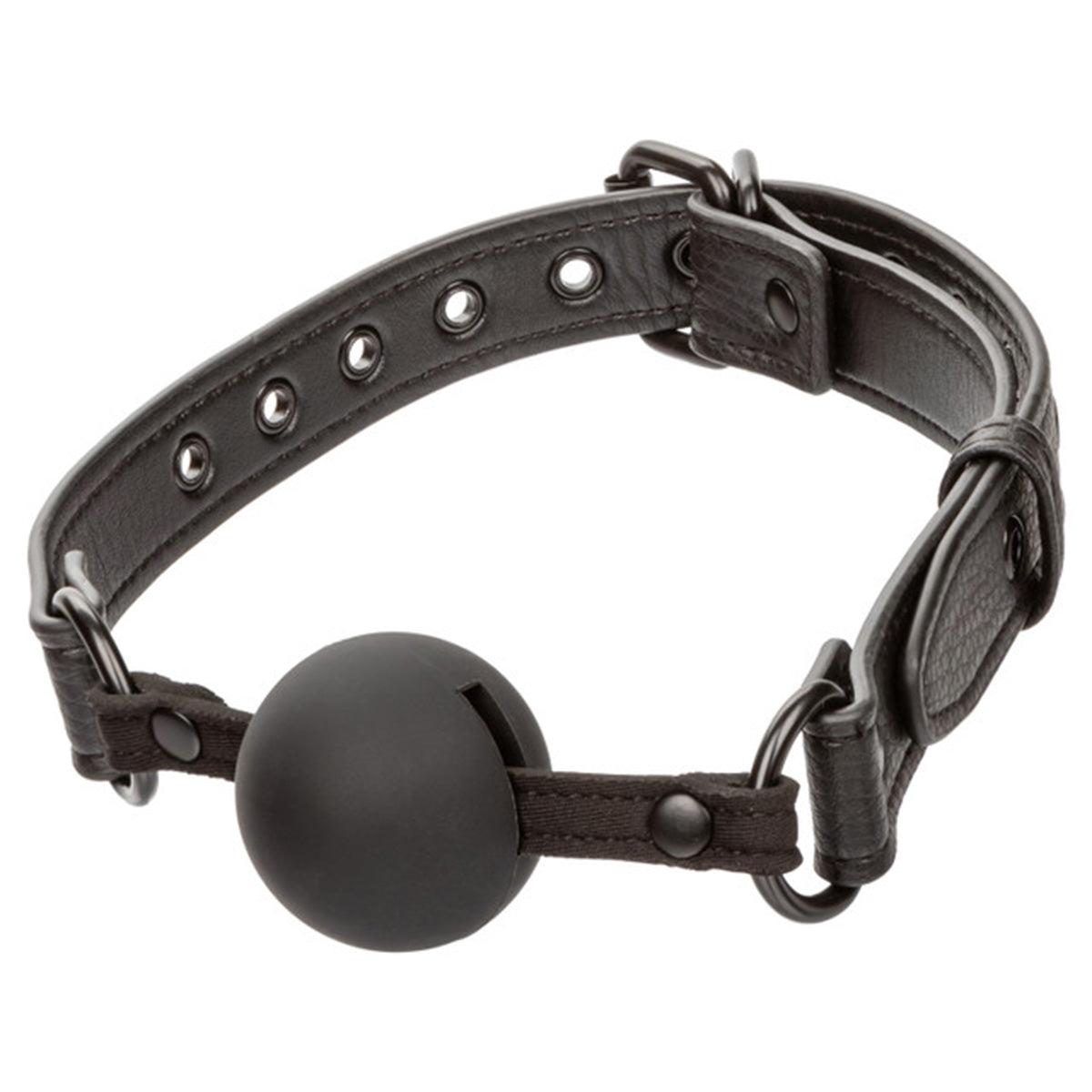 CaleXOtics Nocturnal Collection Ball Gag- Black