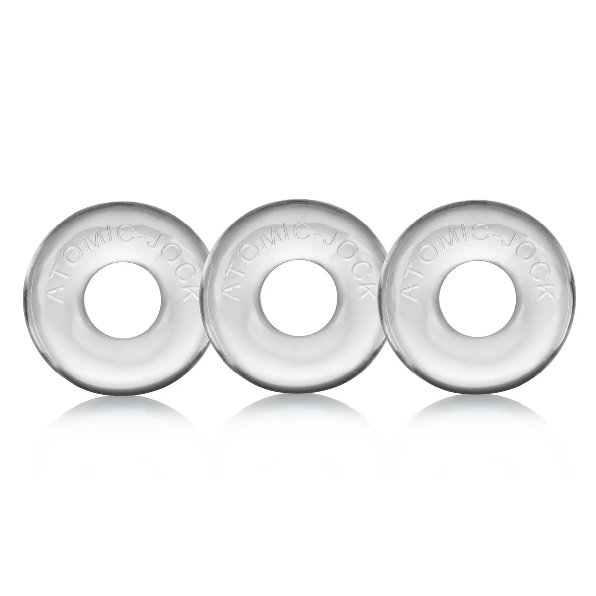 Oxballs Ringer Cockring 3-Pack - Clear