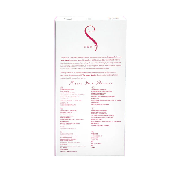Swan Wand - Pink