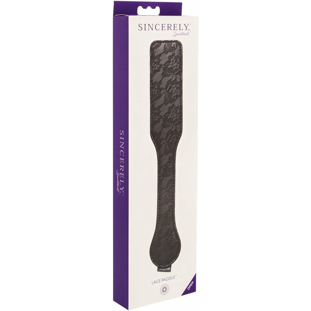 Sportsheets Sincerely - Lace Paddle - Black