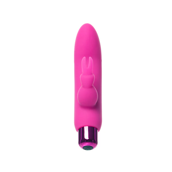 PowerBullet - Alice’s Bunny – Rechargeable Bullet with Removable Rabbit Sleeve – Pink