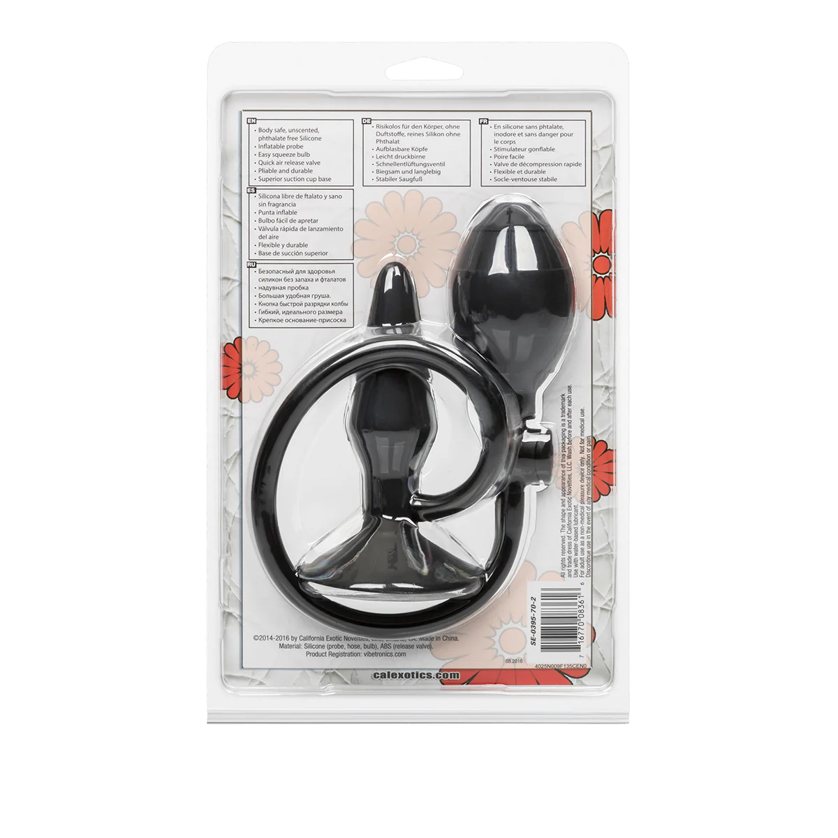 CalExotics Booty Call - Booty Pumper - Small - Black