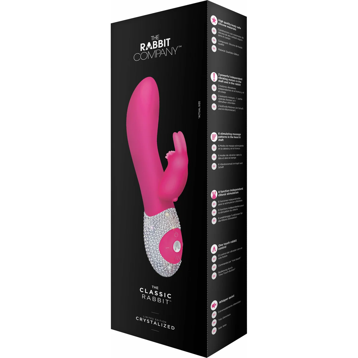 The Rabbit Company Limited Edition Crystalized Rabbit - Pink