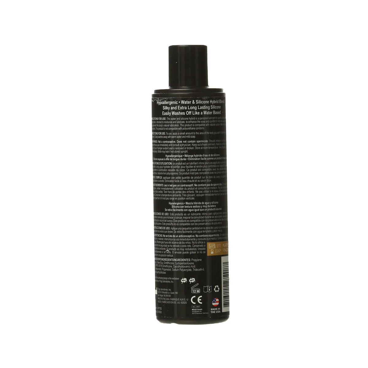 Wet Gold Hybrid Water Silicone Blend Lubricant – 6 oz.