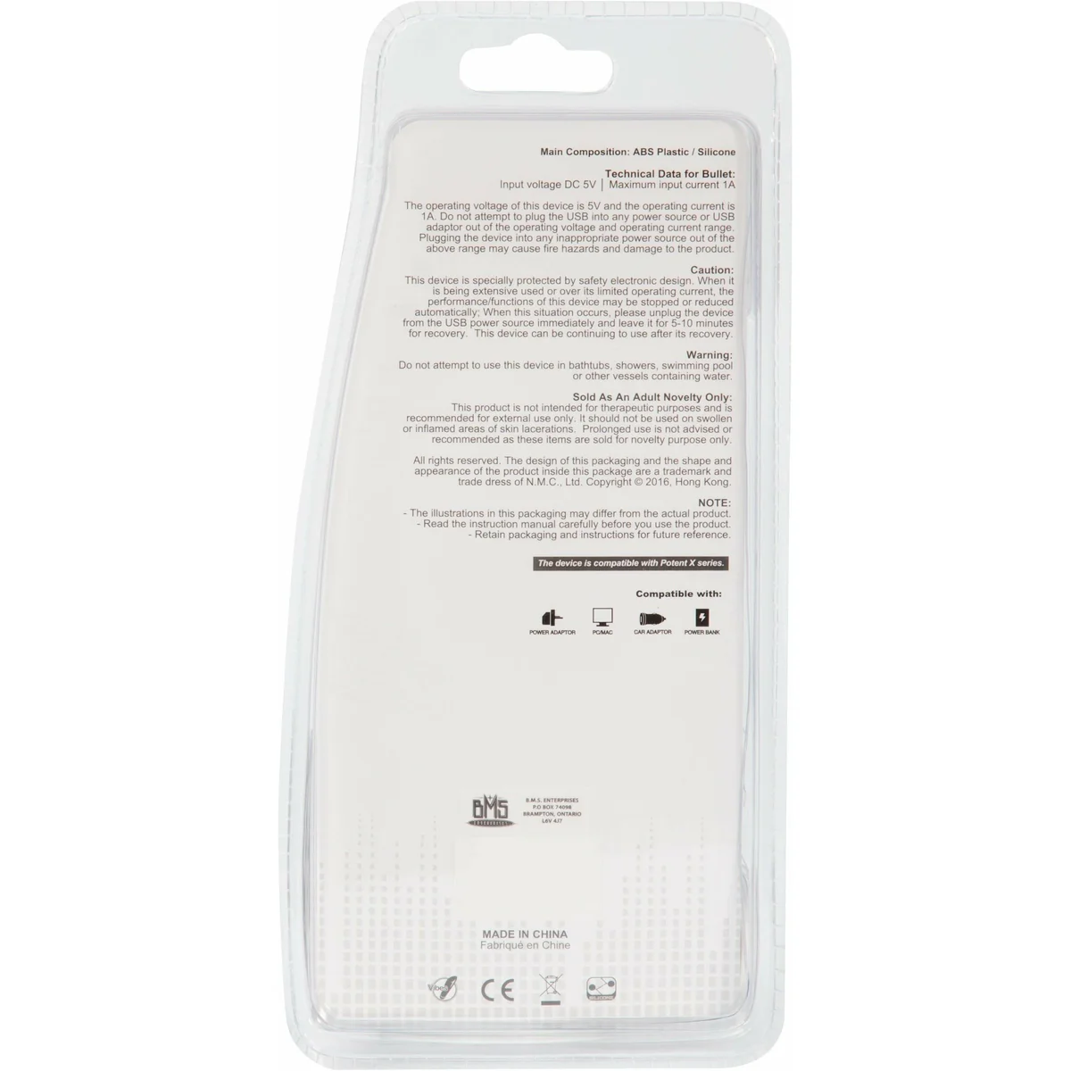 NMC Hold Tight - Tongue Vibrator - Rechargeable - White