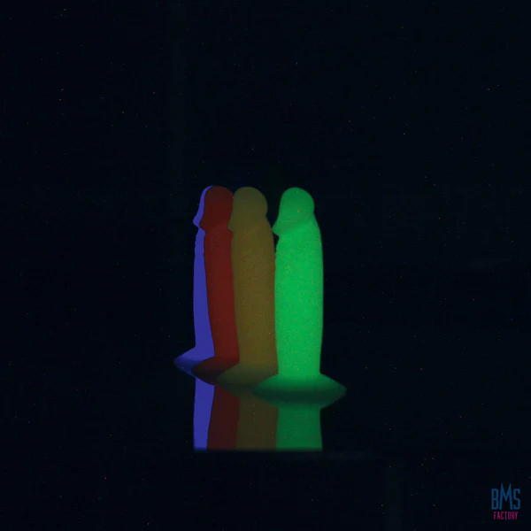Addiction - Silly Willy – Glow in the Dark -  3.3” Silicone Dildo - 12 pcs