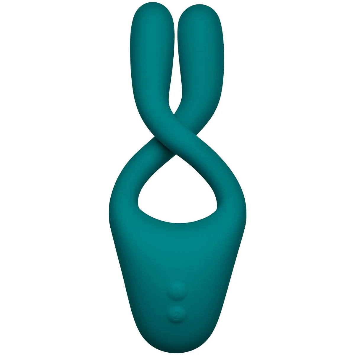 Doc Johnson Tryst V2 Bendable Multi Erogenous Zone Silicone Massager - Teal
