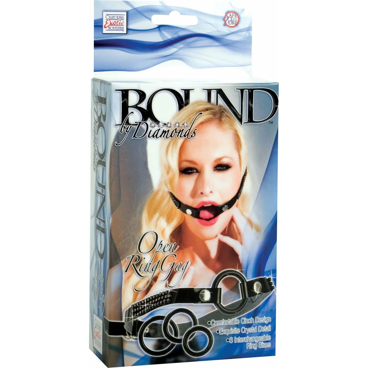 CalExotics Bound by Diamonds - Open Ring Gag