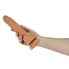Naked Addiction 9” Thrusting Dong with Remote - Caramel - 88425