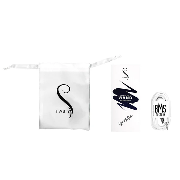 Swan® - The Mini Swan® Wand - Glow in the Dark - Pink