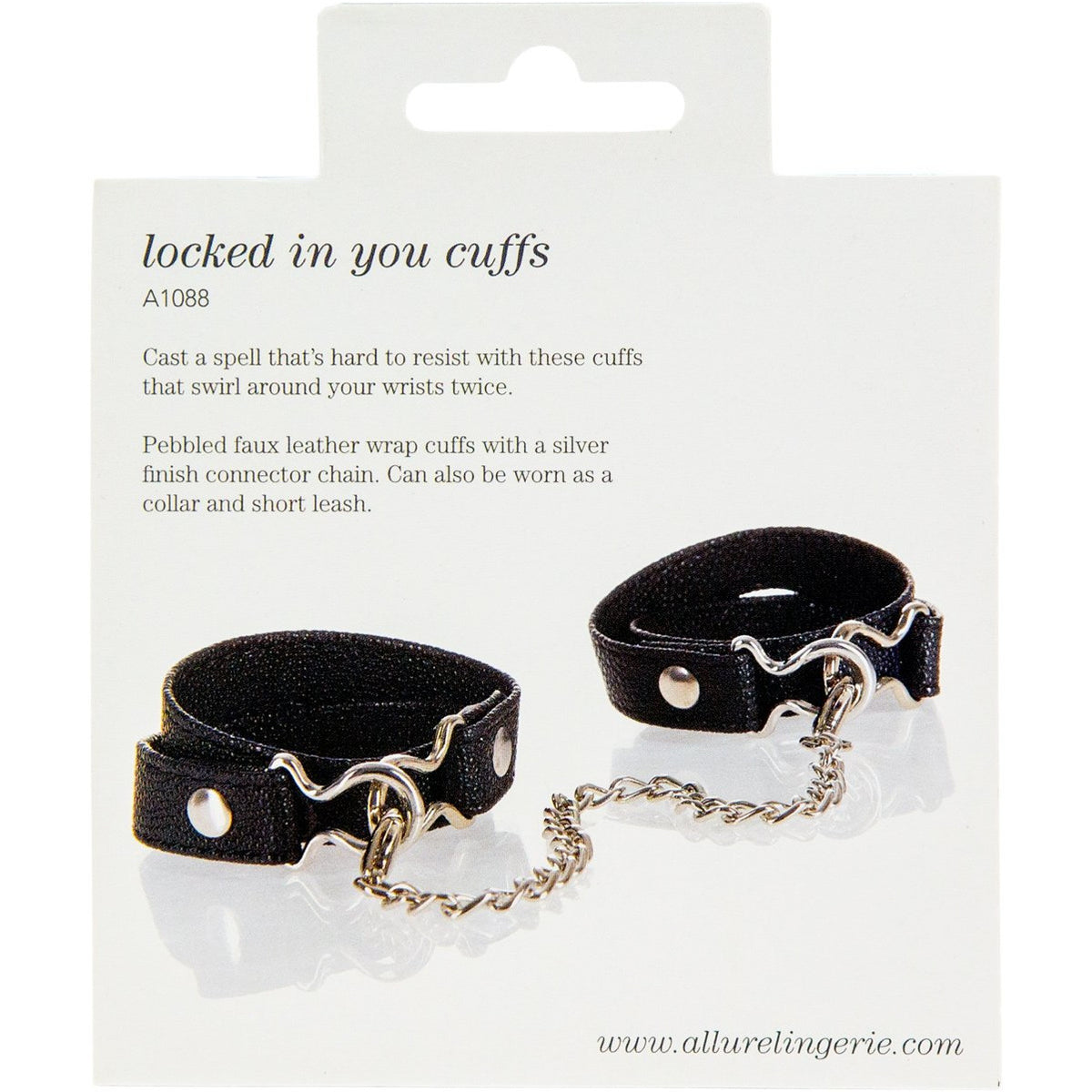 Allure Adore – Wrap Cuffs with Connector Chain